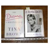 2 Books On Princess Diana -The Diana Chronicles B
