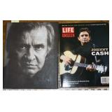 2 Books On Johnny Cash- Cash By The Rolling Stone