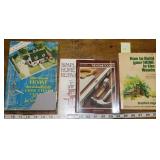 4 Books -How To Build Your Home In The Woods By B