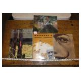 4 Art Books JimDine: Five Themes,SalvadorDali