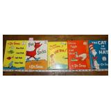 Set Of 5 Dr Seuss Books; Fox In Socks And