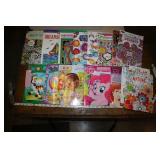 Assorted Adult And Child Coloring Books