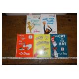 Set Of 5 Dr Seuss Books; Wacky Wednesday And