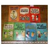 Set Of 7 Paperback Charlie Brown Comic Books;