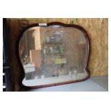 Wood Framed Wall Mirror