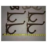 4 Cast Iron Hangers
