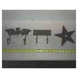 3 Assorted Cast Iron Pieces