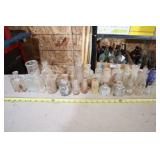 Bottle Collection, Mostly Clear Glass