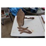 Solid Wood Tea Table, Legs Need Repair