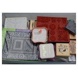 Stamp And Pad Collection.