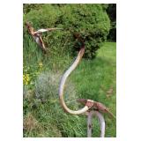 Yard Art Crane, Welded 5