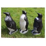 1980s Penguin Blow Molds, Set Of 3