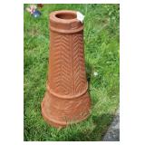 Bird Feeder / Bird Bath Base, Clay