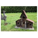 Rustic Birdhouse Cabin