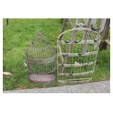 Metal Bird Cage Wall Art