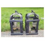 Hanging Metal Garden Lanterns