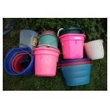 Assorted Garden Buckets