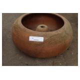 Large Round Clay Planter