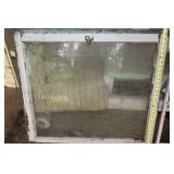 Vintage Window, Painted White