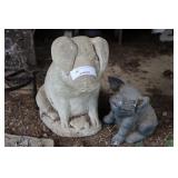 2 Pigs, One Cement, One Resin.