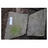 2 Stone Tiles, Appox. 12x14" Each