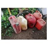 5 Gas Cans.