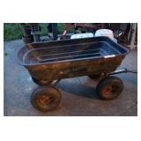 Garden Cart, Solid Wheels