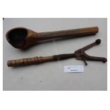 Blockhead Paperweight Block And Clay Pigeon Tosser