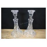 Pressed Glass Candlesticks