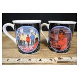 Vintage Star Trek Collectors Mugs, Beam Us Down Sc
