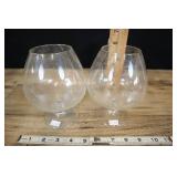 Pair Of Brandy Snifters