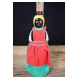 Vintage Painted Aunt Jemima Syrup Bottle, American