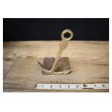 Brass Ships Anchor Bookend