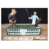 Birdie Putt Cast Iron Bank, Reproduction