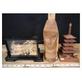 Assorted Lot-miniature Chinese Balsa Wood And Cork