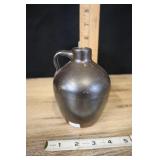 Small Stoneware Jug, Chocolate Brown Glaze