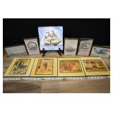Assorted Decorative Tiles And Plaques
