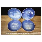Bing & Grondahl Collector Plates, Set Of 4