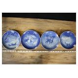 Bing & Grondahl Collector Plates, Set Of 4