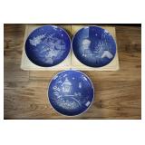 Bing & Grondahl Collector Plates, Set Of 3, 2 With
