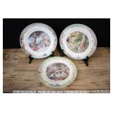 Foxwood Tales Villeroy & Boch Plates, Set Of 3