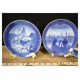 Royal Copenhagen Kai Lange Collector Plates, Set O