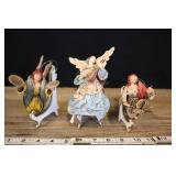 Italian Angels Figurines With Musical Instruments