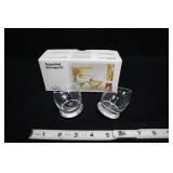 2 Rosenthal Schnaps-eier Glasses, In Box