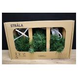 Ikea Strala Wood Candelabra In Box