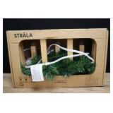 Ikea Strala Wood Candelabra In Box