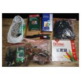 Assorted Christmas Lights & Decor