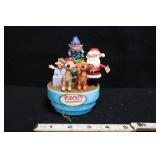 Vtg Rudolph Musical Light-up, Works But Pull Cord