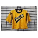 Vtg Yellow Purdue Jersey, Large
