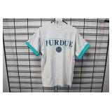 Purdue University, Large T-shirt, White/green